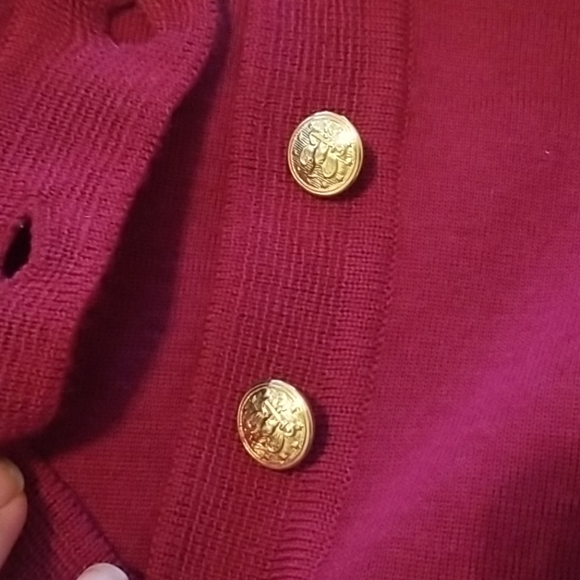 Neiman Marcus maroon sweater - Picture 3 of 7